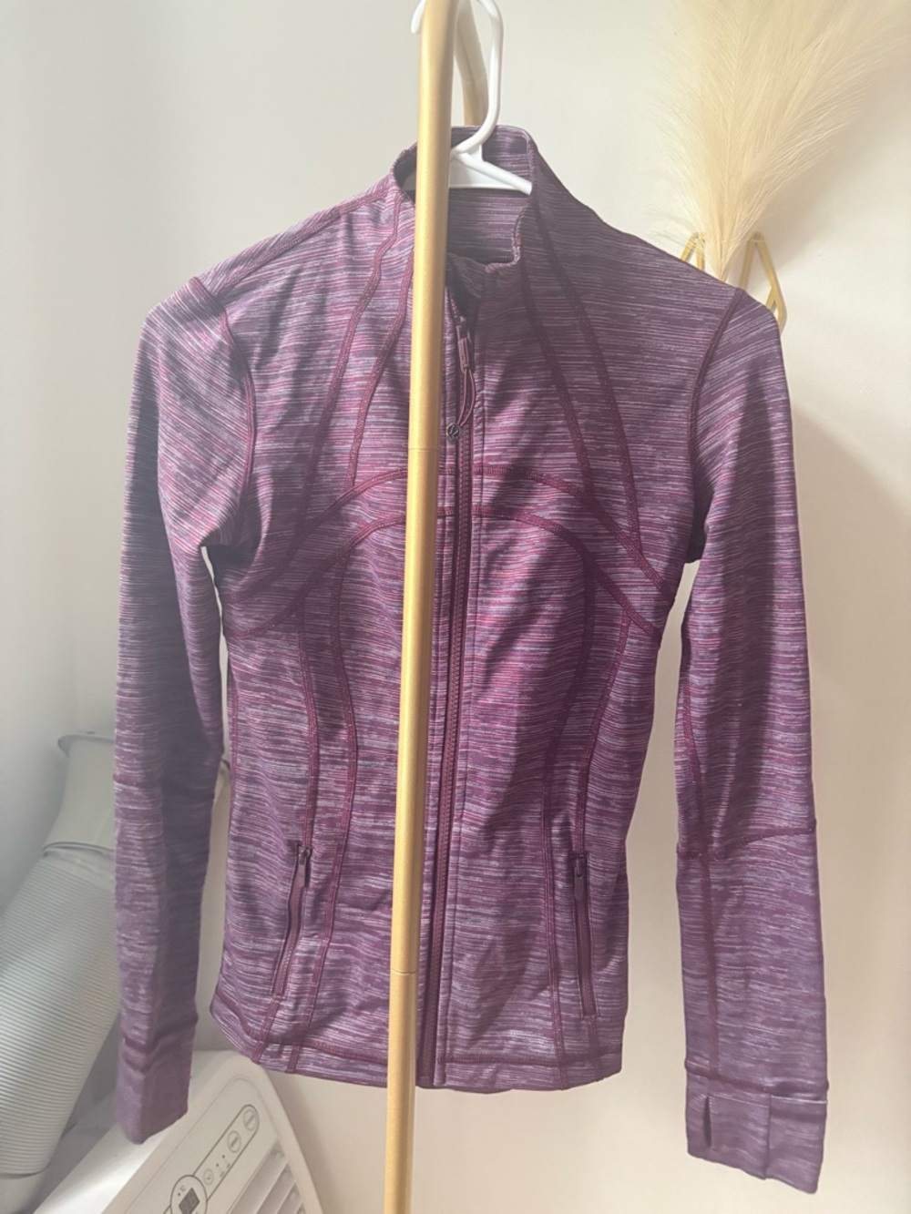 lululemon athletica Heathered Purple Define Jacket